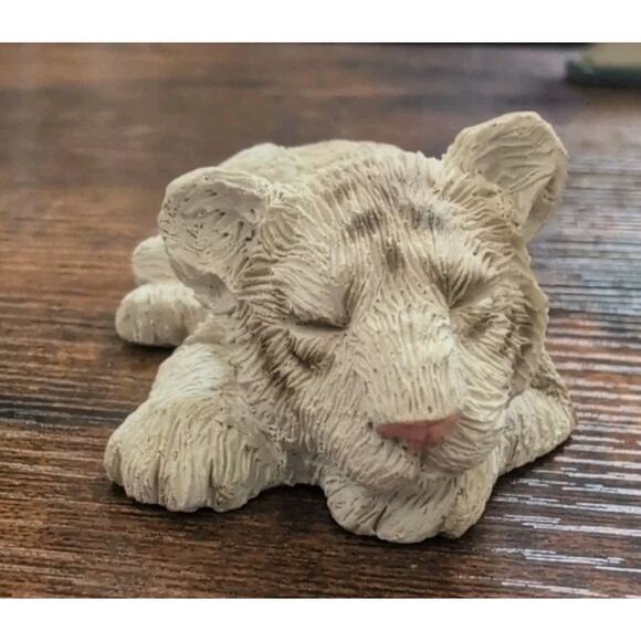 Sandy Cast Little Snoozers White Tiger Cub And Yellow Labrador - Picture 2 of 8